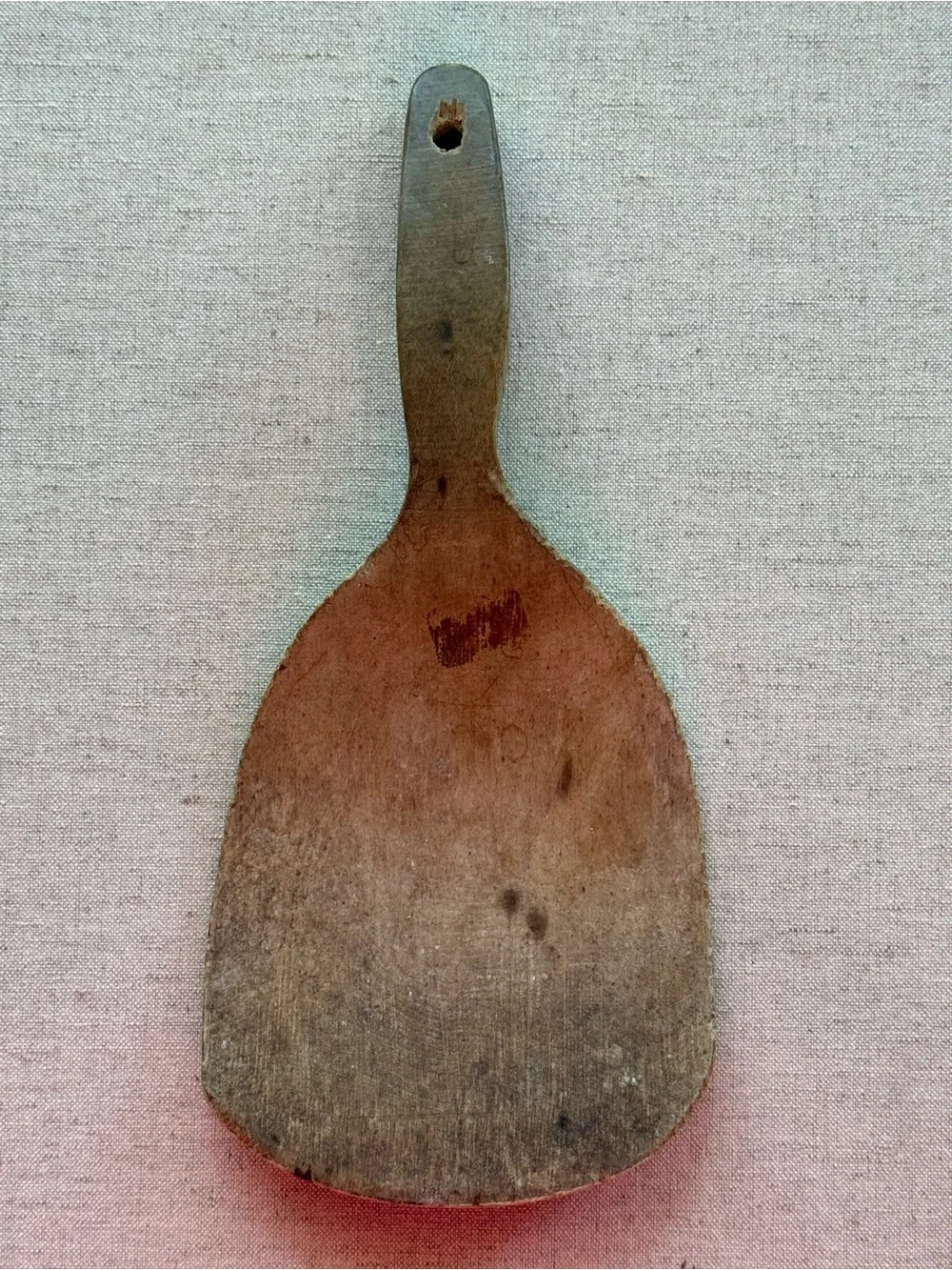 Vintage Primitive Wooden Kitchen Paddle | Rustic Farmhouse Utensil